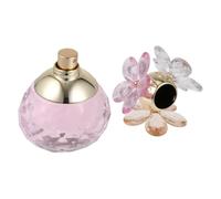 CIYODO Perfume Floral Femenino Premium Fragancia Ligera y Natural para Mujer Portátil y Duradero para Oficina y Hogar Botella Rosa