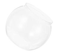 CIYODO Pesca Pet Pet Small Betta Fish Desktop Fish Bowl Tank De Acuario Pequeño Transparente Bolla De Cría De Peces De Oro