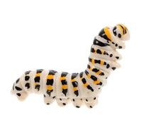 CIYODO Phoenix Tail Butterfly Larva Toy Vida Oruga Realista Insecto pequeño Juguete pequeña Oruga Modelo de Oruga Gusano Falso orugas Artificiales estatuilla Modelo el plastico