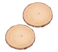 CIYODO Piedras Estilo Minimalista y Sencillo para Jardín de Madera 2 Piezas Reutilizables Instalación Fácil, Ideales para Caminos y Senderos al Aire Libre