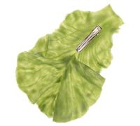 CIYODO Pinza Divertido de Lechuga Ligera Cabello Hoja de Verde Forma Cómoda, Accesorio Único y Mujer y Niña
