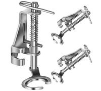 CIYODO Prensatelas para Máquina de Coser de Metal 3piezas, Reemplazo sin Costuras Control Preciso de Puntadas para Bordado y Patchwork DIY