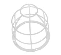 CIYODO Protector de Alarma para Detector de Pared de Hierro Blanco Instalación Fácil y Protección Completa para Hoteles y Comercios