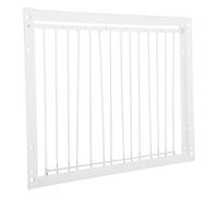 CIYODO Puerta Trampa para Metálica Reforzada de 30 CM Marco de Puerta para Jaula de Pájaros Accesorio para Jaula Interior Entrada Segura para Mensajeras y Mascotas