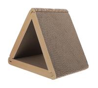 CIYODO Rascador para Gatos con Forma Triangular, Rascadores para Gatos De Interior, Muebles, Almohadilla para Rascar para, Triángulo Rascador para De Cartón