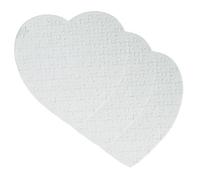 CIYODO Rompecabezas De Perlas De 3 Piezas Rompecabezas En Blanco Rompecabezas De Transferencia De Calor Rompecabezas con Forma De Corazón Rompecabezas De Transferencia Térmica