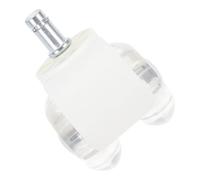 CIYODO Ruedas para Silla de Oficina de 2 Pulgadas Resorte y Doble Rueda de PU, Resistentes y Silenciosas, Ideales para Escritorios y Espacios de Trabajo