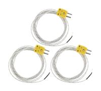 CIYODO Sensor Termopar Tipo K para Medición Precisa de Temperatura en Freidoras con Diseño Compacto y Cable Flexible para Aplicaciones Experimentales