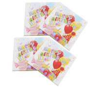 CIYODO Servilletas de Cumpleaños 80 Hojas Papel para Fiestas Infantiles Elegantes