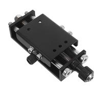 CIYODO Soporte de Altura Ajustable para Grabador Láser con Guía Lineal de Precisión Plataforma Elevadora Metálica para Enfoque Manual Compatible con Cabezal de Cortador Láser