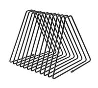CIYODO Soporte de Archivos Triangular de Metal Ajustable Organizador de Escritorio con Ranuras Resistente y Versátil para Libros y Carpetas Diseño y Expandible para Oficina y