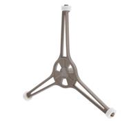 CIYODO Soporte Giratorio Para Microondas Con Triple Brazo Anillo Estable De Plástico Para Plato Giratorio Montaje Sencillo Sin Herramientas Base Segura y Duradera Para Horno y Bandejas Gi