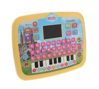 CIYODO Tablet Interactiva de Aprendizaje Español para Niños Juguete Educativo Bilingüe Portátil y Resistente LED y Actividades Interactivas para Primeros Aprendizajes 1 Pieza