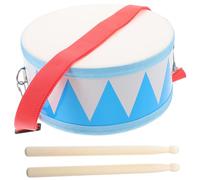 CIYODO Tambor De Doble Cara Para Caja De Percusión Educativa Temprana Juguete Musical Baquetas Para Actuaciones De Danza y Música