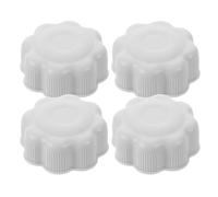 CIYODO Tapa para Tornillos de Toboganes Infantiles Interior, Accesorio Plástico en Forma de Flor, Ajuste Preciso Que Reduce el Movimiento, Paquete de 4 Piezas para Habitación Infantil