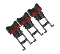 CIYODO Tapón de Imbornal de Nailon para Kayak Rosca, Kit de 3 Piezas Fácil de Quitar y Prevenir la Entrada de Agua en Embarcaciones Deportivas
