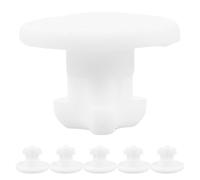 CIYODO Tapones de Silicona para Fiambrera 6 Piezas, Válvula de Liberación de Presión Hermética, Sellado Antifugas para Caja Bento Aislada, Aptos para Comida Caliente en Oficina y