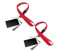 CIYODO Tarjeta de Balance de Blancos Portátil 2 Juegos de de Exposición Resistente al Agua para Fotografía Profesional Accesorios de Fotografía Livianos y Prácticos Color Gris