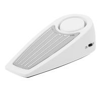 CIYODO Tope de Puerta Alarma de Cuña Blanca Sensor de Vibración para Seguridad Hogar Hotel y Viaje Bloqueador Antirrobo Portátil para Puertas Interiores Fácil Uso Instalación