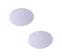 CIYODO Topper De Escritorio 2 Piezas Accesorios De Espejo Tablero Reflectante De Fotografía Espejo Círculo Espejos Reflectantes Telón De Fondo De Tiro Ribete Reflector Modelo Acrílico