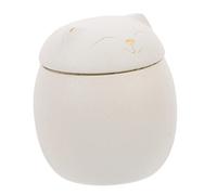 CIYODO Urna De Gato para Cenizas De Mascotas Contenedor Delicado para Guardar Huesos De Gato Urna De Cremación para Casa o Cementerio