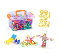 CIYODO Varitas Inteligentes para Ensamblado DIY Bloques de Construcción de Plástico para Juguete Educativo para Desarrollar Creatividad y Coordinación Manual