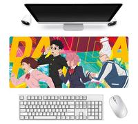 Ciyoulio Dan Da Dan Alfombrilla de Ratón 900 x 400 MM Gaming Anime Alfombrilla de Ratón Okarun Momo Ayase Manga Alfombrilla de Ratón Antideslizante Anime Alfombrilla de Ratón Dandadan PC/Laptop
