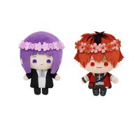 Ciyoulio Frieren - Figura de peluche suave de Himmel/Fern de 10 cm, figura de felpa de dos tipos, colgante de felpa, almohada para decoración de sofá o bolsa