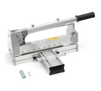 Cizalla Cortadora de Suelos Laminados 300 mm, Cortador Manual de Vinilo y PVC, Herramienta de Corte para LVT, SPC, WPC, Parquet y Madera de Ingeniería, Profundidad Máx. 12mm, Corte Limpio y Silencioso