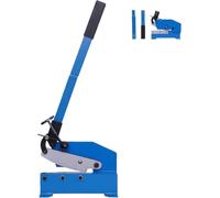 Cizalla de sobremesa para metal de 200 mm, cortadora manual para chapas de acero, perfiles planos y redondos, herramienta de guillotina de alta resistencia.