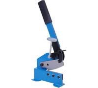 Cizalla manual de palanca de alta resistencia de 125 mm para montaje en banco, cortadora de metal para chapas y láminas de acero, hierro y aluminio.