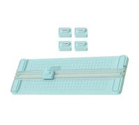 Cizalla Mini Para Papel - ABS 36,5x12,3x1,5cm | Recortadora De Hojas Guillotina | Instrumento De Corte Para Scrapbooking Trabajos Fotográficos Y Entornos De Clase