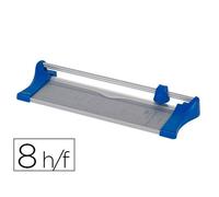 Cizalla Q-Connect Metalica De Rodillo De 32 Cm Con Base De Aluminio