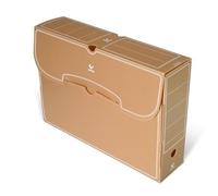 CJ.ARCHIV.DEFINIT.PP GRAFOPLAS Fº MARRON - Pack de 25 unidades