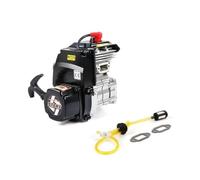 CJAXCG Motor refrigerado por Aire de 2 Tiempos, 71CC, 4 Pernos, con carburador WJ71/NGK CMR7H, Ajuste de Chispa for 1/5 HPI ROFUN BAHA ROVAN KM FG(Fit for Baja)