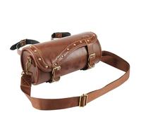 CJELPQ Alforja De PU Vintage para Motocicleta para Vulcan 2013-2024 KLR650, Doble Equipaje, Impermeable, para Almacenamiento