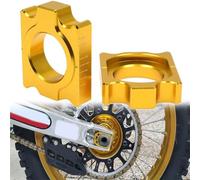 CJELPQ Bloque De Eje Ajustador De Cadena Trasera De Aluminio CNC De 25 Mm para S&uzuki RMZ250, RMZ450, RMX450Z, RMZ 250, RMZ 450, RMX 450 Z