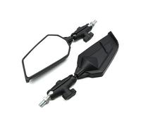 CJELPQ Espejo Retrovisor Plegable para Motocicleta ABS 8 10 Mm Universal para Scooter para ER6N ER6F Z1000 Z900 Z800 Z750