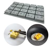 Cjeuxnr 1 molde de silicona con forma de fruta 3D para postre francés, mousse, pasteles, pasteles, pasteles, chocolate, trufa, cupcakes, gelatina, pudín de galletas (queso (170 g)