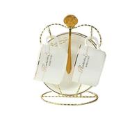 CJHFR472SG Hogar Taza de café Juego tazas cerámica exquisita dos piezas lujo europeo con cuchara y platillo Decoración