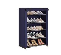 CJHFR472SG Independiente Zapatero Sencillo Multicapa de Gran Capacidad for Dormitorio, Puerta for el hogar, Carcasa de Alquiler a Prueba de Polvo con Armario for Zapatos Estanteria Zapatos(Blue)