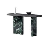 CJHFR472SG Inicio Mesa de Entrada de Madera, Mesa Consola for Pasillo, Mesa Auxiliar Moderna y Estrecha for sofá for Entrada, Sala de Estar, vestíbulo Detrás del sofá(Green,Pequeño)