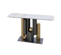 CJHFR472SG Inicio Mesa de Entrada Moderna de 39 Pulgadas, Mesa de Consola for Entrada, Mesa Auxiliar de sofá Larga y Estrecha for Pasillo, vestíbulo, Pasillo, Sala de Estar Detrás del sofá