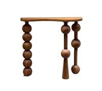 CJHFR472SG Inicio Mesas de Consola de Madera Maciza, Mesa de Pasillo rústica, Mesa de sofá Estilo Granja de 39" for Entrada, Sala de Estar, fácil Montaje Detrás del sofá(Bruin)