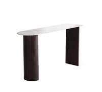 CJHFR472SG Mesa de Bar de Lujo Ligera de losa de Roca, Mesa de Pared Alta for Ocio, Ideal for Sala de Estar, Cocina y Comedor.(100 * 50 * 105cm)