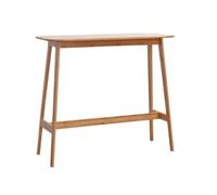CJHFR472SG Mesa de Bar de Madera Moderna con Patas Altas, Estrecha y Larga, Sencilla, for balcón y Ocio(Pequeño)