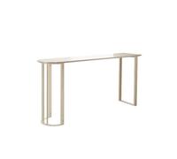 CJHFR472SG Mesa de Bar Ligera de Lujo con Estructura de Acero al Carbono, Multiusos, for Cocina, Comedor, Restaurante, Hotel y Sala de Estar.(160 * 50 * 105cm)