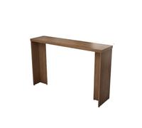 CJHFR472SG Mesa de Bar Moderna de Madera de Pino, Divisor de Sala de Estar, Mesa de Pub Alta for Espacios Estrechos(140 * 40 * 105CM)