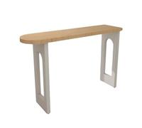 CJHFR472SG Mesa de Bar pequeña de Madera for balcón, Ocio, hogar, Sala de Estar, partición Larga, Mesa de pie Alta(Pequeño)