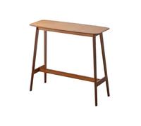 CJHFR472SG Mesa de Comedor Moderna de Cocina con Patas Altas, Mesa de Bar de Madera Sencilla for balcón y Ocio(Medio)